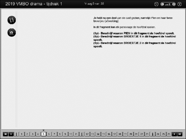 Opgaven examen VMBO GLTL drama 2019, tijdvak 1. Pagina 9