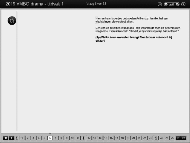 Opgaven examen VMBO GLTL drama 2019, tijdvak 1. Pagina 10