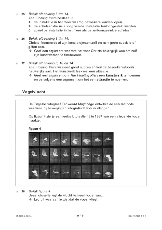 Opgaven examen VMBO GLTL beeldende vakken 2022, tijdvak 2. Pagina 9