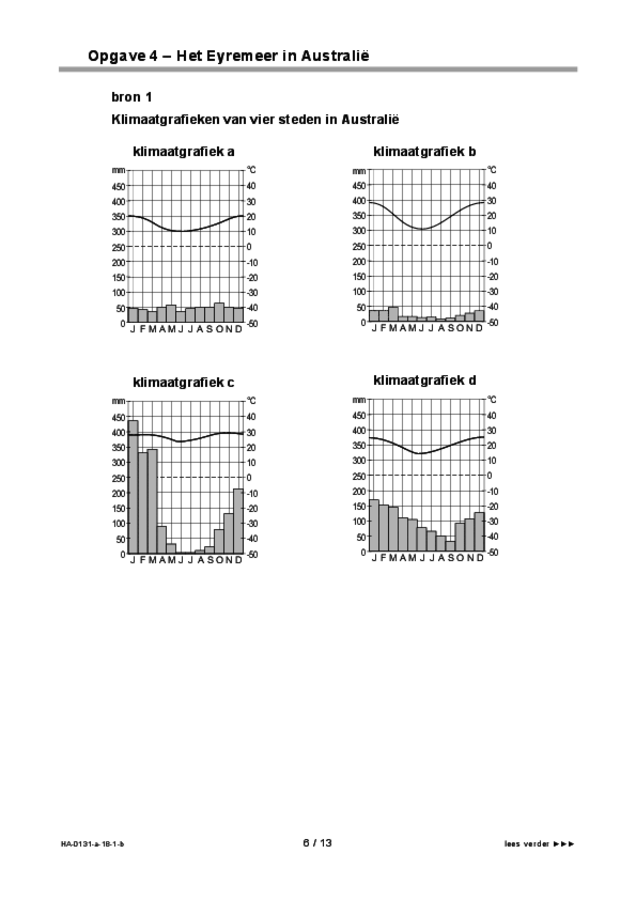 Bijlage examen HAVO aardrijkskunde 2018, tijdvak 1. Pagina 6