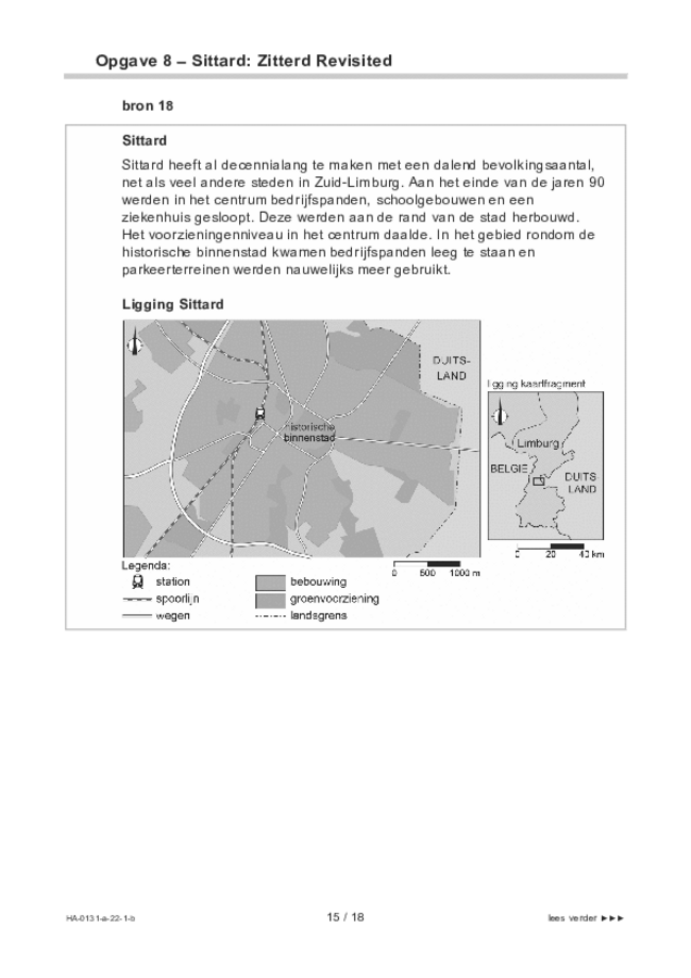 Bijlage examen HAVO aardrijkskunde 2022, tijdvak 1. Pagina 15