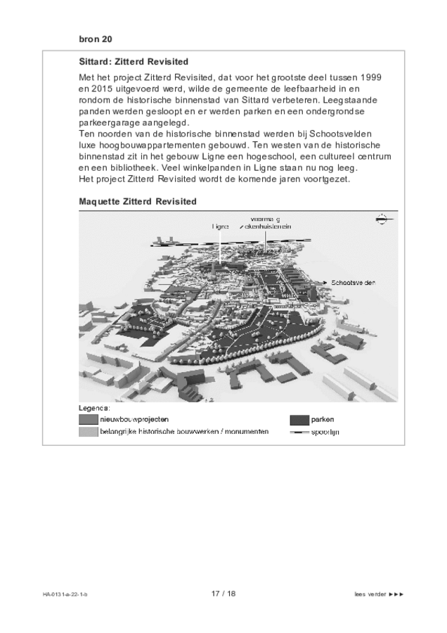Bijlage examen HAVO aardrijkskunde 2022, tijdvak 1. Pagina 17