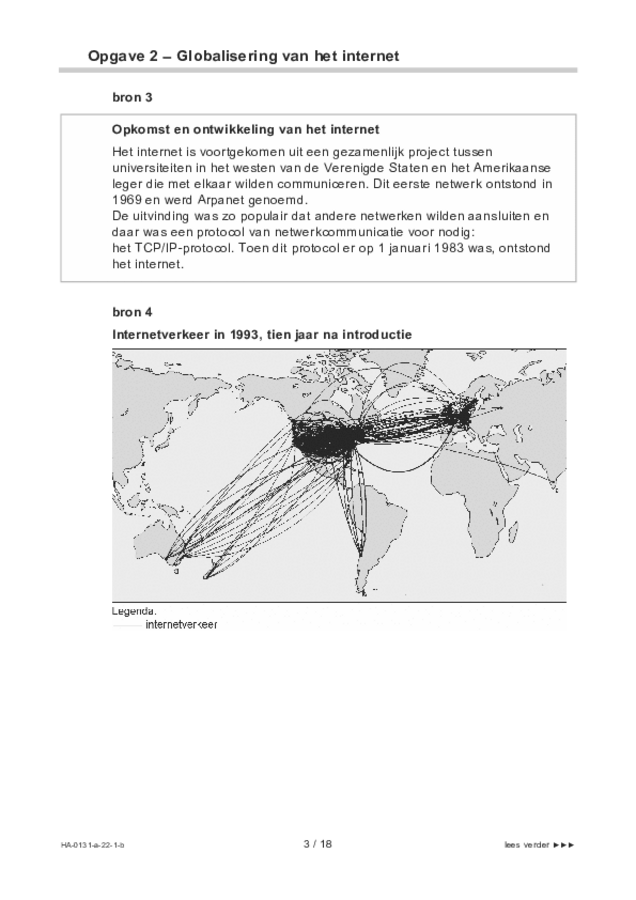 Bijlage examen HAVO aardrijkskunde 2022, tijdvak 1. Pagina 3