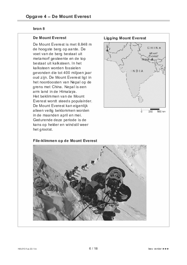 Bijlage examen HAVO aardrijkskunde 2022, tijdvak 1. Pagina 6