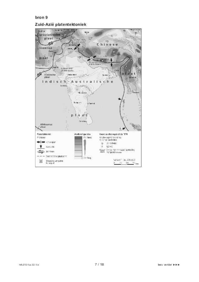 Bijlage examen HAVO aardrijkskunde 2022, tijdvak 1. Pagina 7