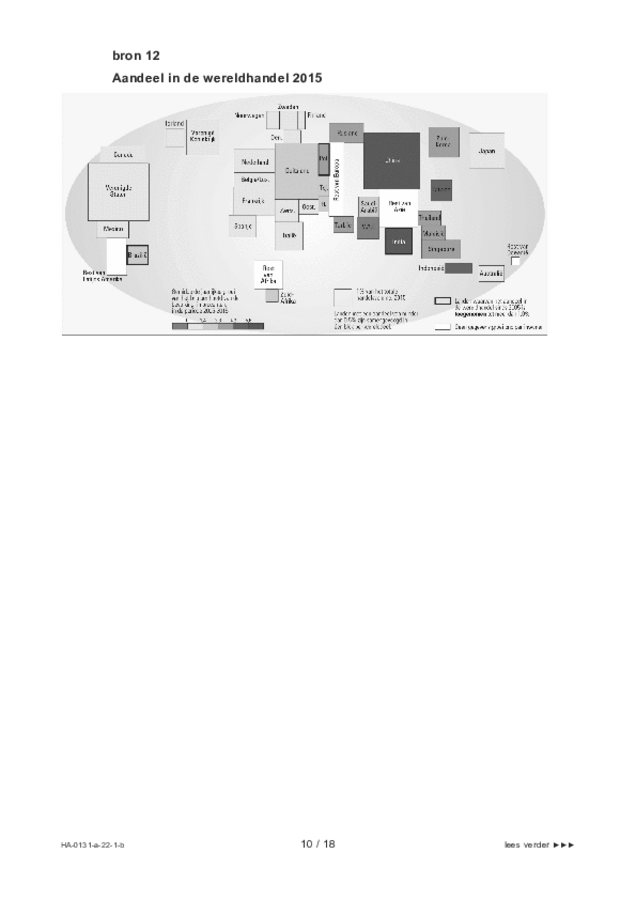 Bijlage examen HAVO aardrijkskunde 2022, tijdvak 1. Pagina 10