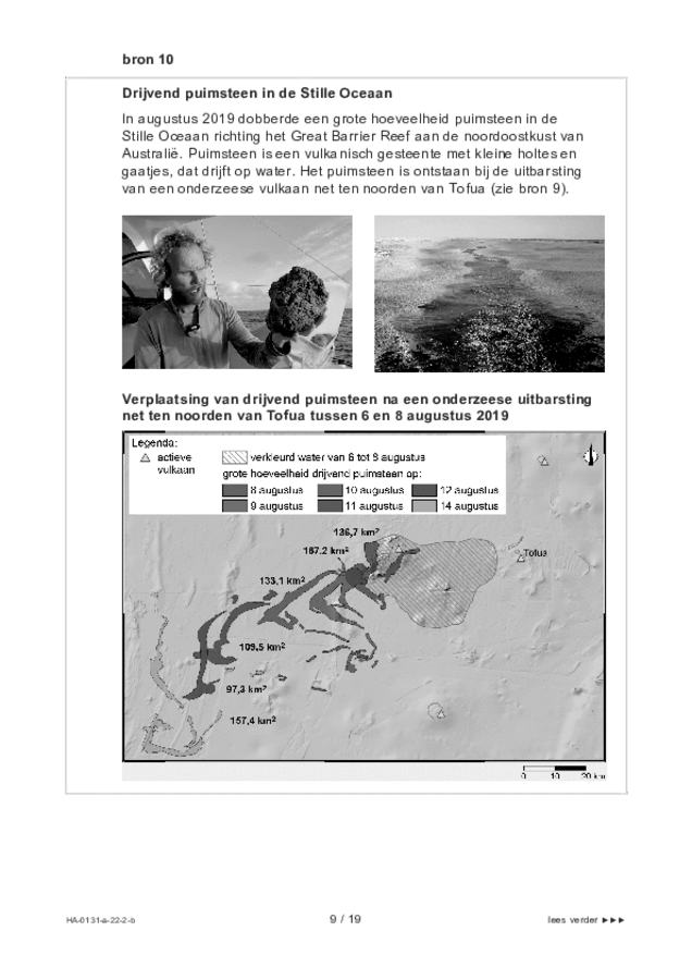 Bijlage examen HAVO aardrijkskunde 2022, tijdvak 2. Pagina 9