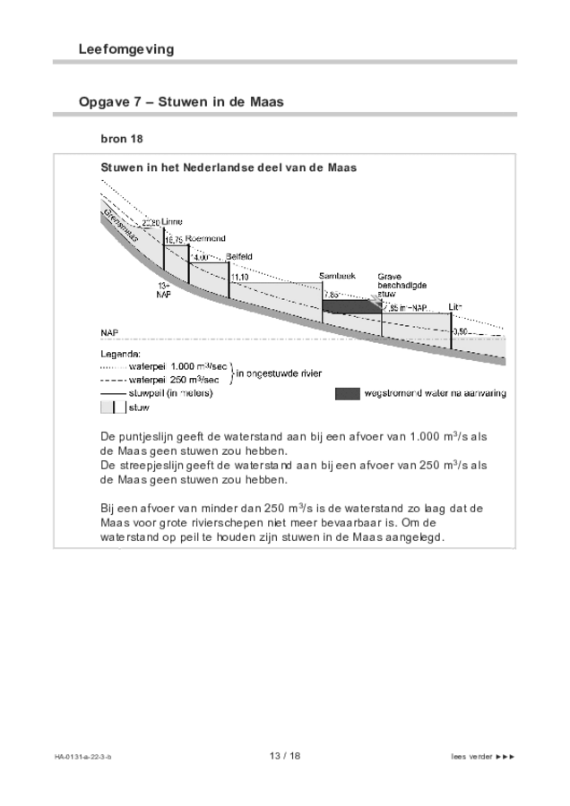 Bijlage examen HAVO aardrijkskunde 2022, tijdvak 3. Pagina 13