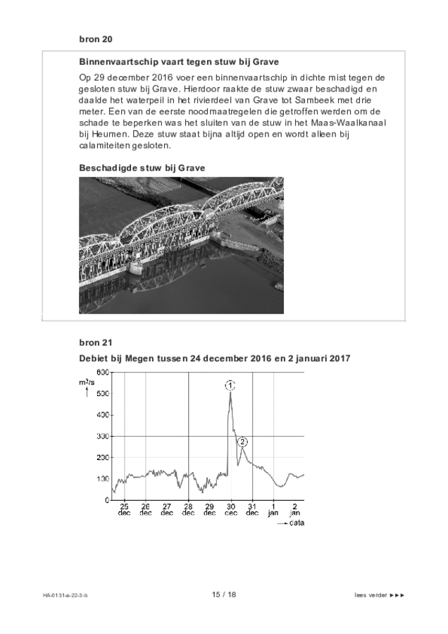 Bijlage examen HAVO aardrijkskunde 2022, tijdvak 3. Pagina 15