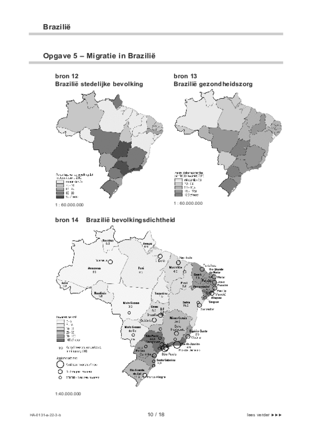 Bijlage examen HAVO aardrijkskunde 2022, tijdvak 3. Pagina 10
