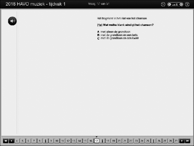 Opgaven examen HAVO muziek 2018, tijdvak 1. Pagina 22
