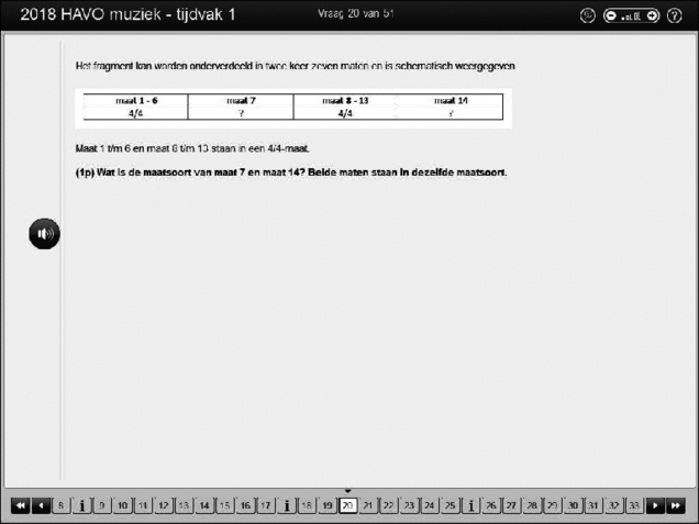 Opgaven examen HAVO muziek 2018, tijdvak 1. Pagina 26