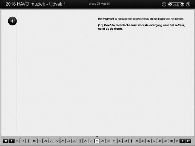 Opgaven examen HAVO muziek 2018, tijdvak 1. Pagina 35