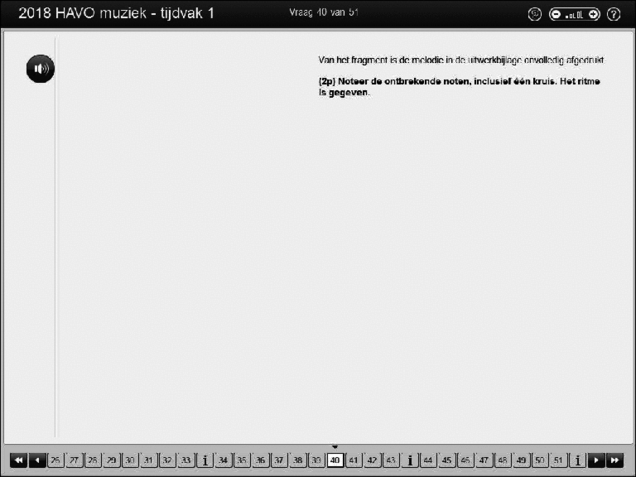 Opgaven examen HAVO muziek 2018, tijdvak 1. Pagina 48