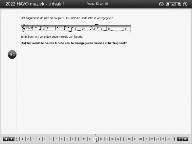 Opgaven examen HAVO muziek 2022, tijdvak 1. Pagina 17