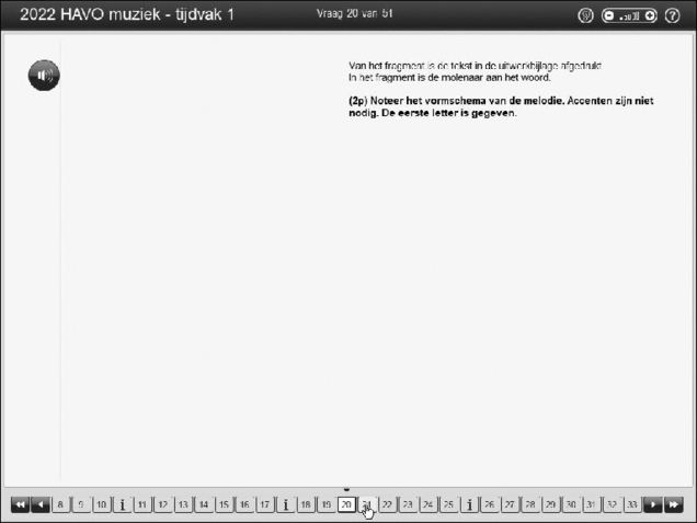 Opgaven examen HAVO muziek 2022, tijdvak 1. Pagina 25
