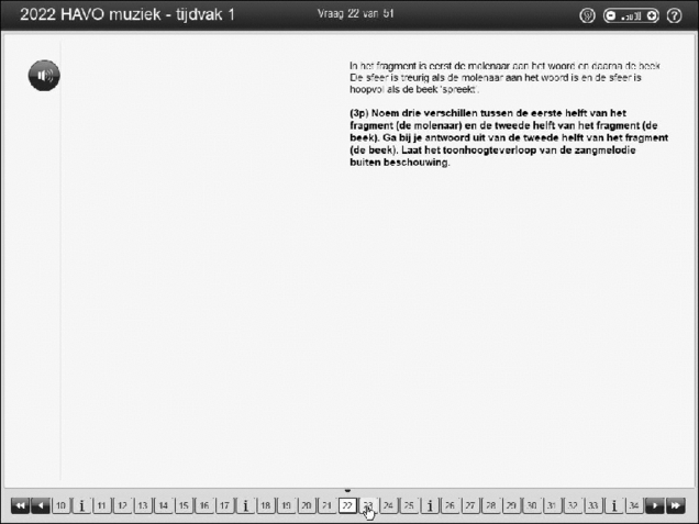 Opgaven examen HAVO muziek 2022, tijdvak 1. Pagina 27