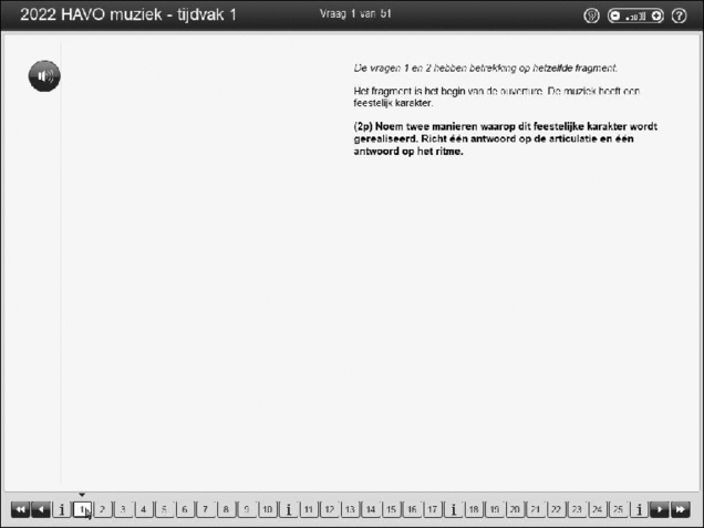 Opgaven examen HAVO muziek 2022, tijdvak 1. Pagina 4