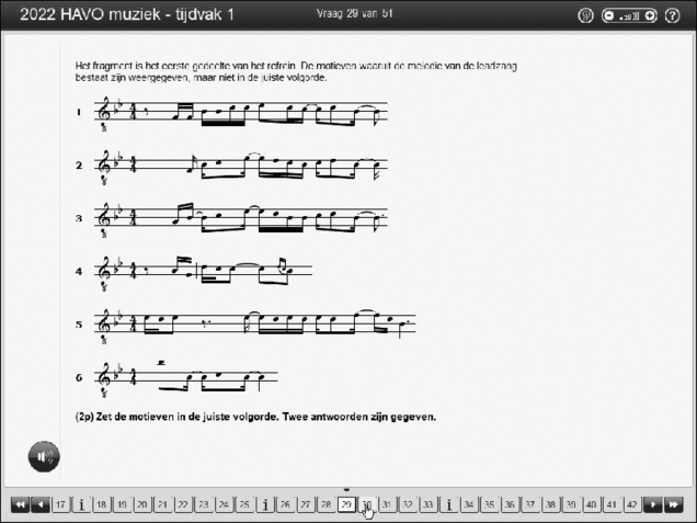 Opgaven examen HAVO muziek 2022, tijdvak 1. Pagina 35