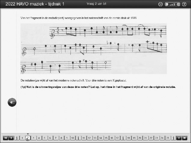 Opgaven examen HAVO muziek 2022, tijdvak 1. Pagina 5