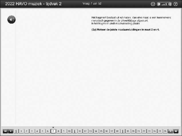Opgaven examen HAVO muziek 2022, tijdvak 2. Pagina 11