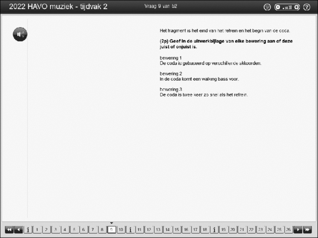 Opgaven examen HAVO muziek 2022, tijdvak 2. Pagina 13