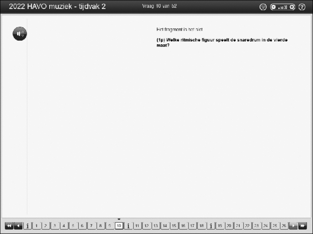 Opgaven examen HAVO muziek 2022, tijdvak 2. Pagina 14