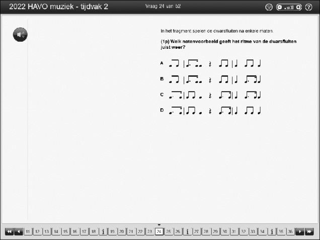 Opgaven examen HAVO muziek 2022, tijdvak 2. Pagina 30