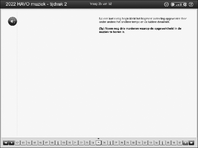Opgaven examen HAVO muziek 2022, tijdvak 2. Pagina 31