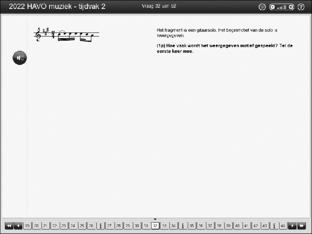 Opgaven examen HAVO muziek 2022, tijdvak 2. Pagina 39