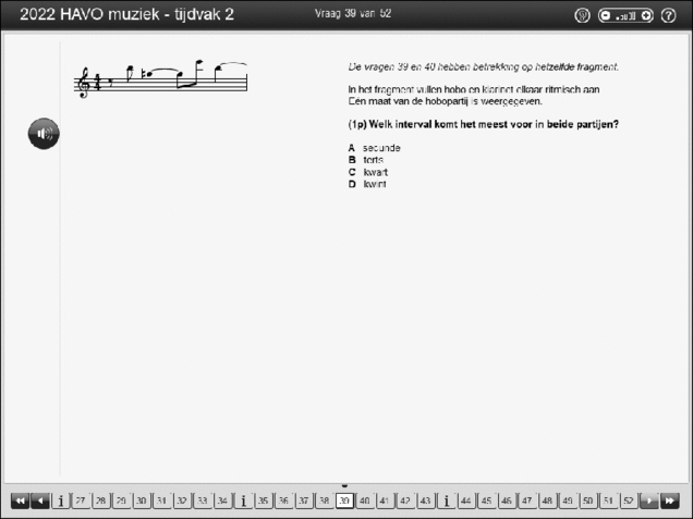 Opgaven examen HAVO muziek 2022, tijdvak 2. Pagina 47