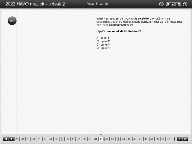 Opgaven examen HAVO muziek 2022, tijdvak 2. Pagina 49