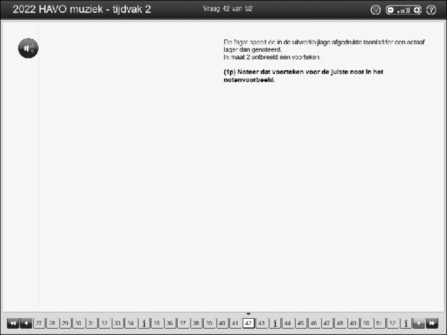 Opgaven examen HAVO muziek 2022, tijdvak 2. Pagina 50