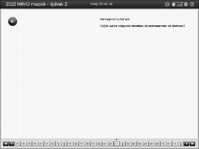 Opgaven examen HAVO muziek 2022, tijdvak 2. Pagina 51