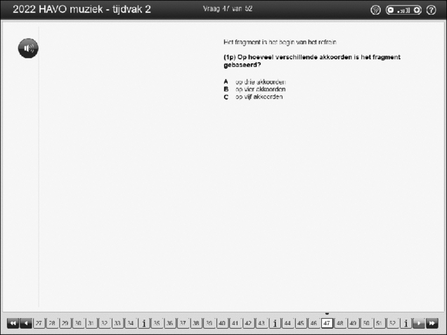 Opgaven examen HAVO muziek 2022, tijdvak 2. Pagina 56