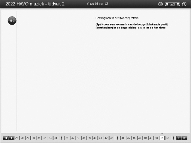 Opgaven examen HAVO muziek 2022, tijdvak 2. Pagina 60