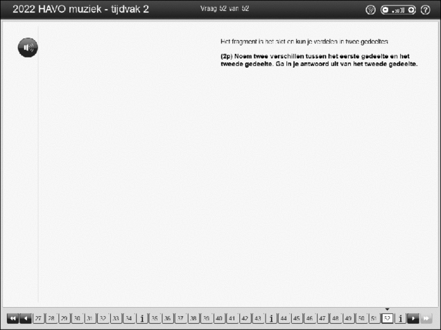 Opgaven examen HAVO muziek 2022, tijdvak 2. Pagina 61