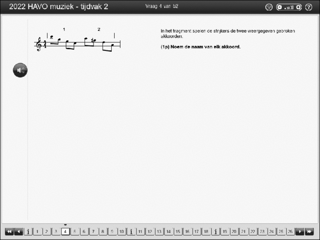 Opgaven examen HAVO muziek 2022, tijdvak 2. Pagina 8