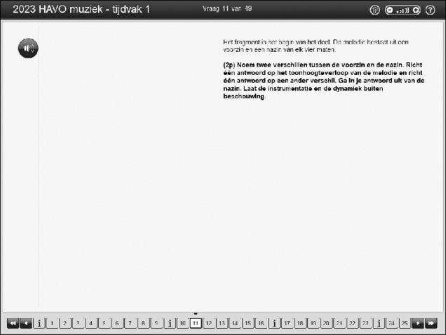 Opgaven examen HAVO muziek 2023, tijdvak 1. Pagina 15