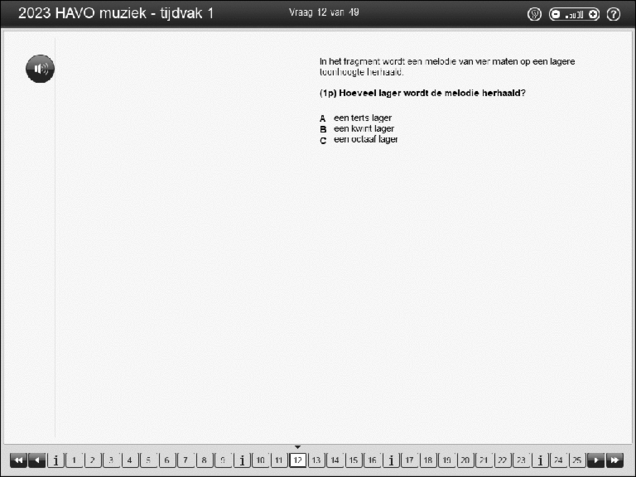 Opgaven examen HAVO muziek 2023, tijdvak 1. Pagina 16