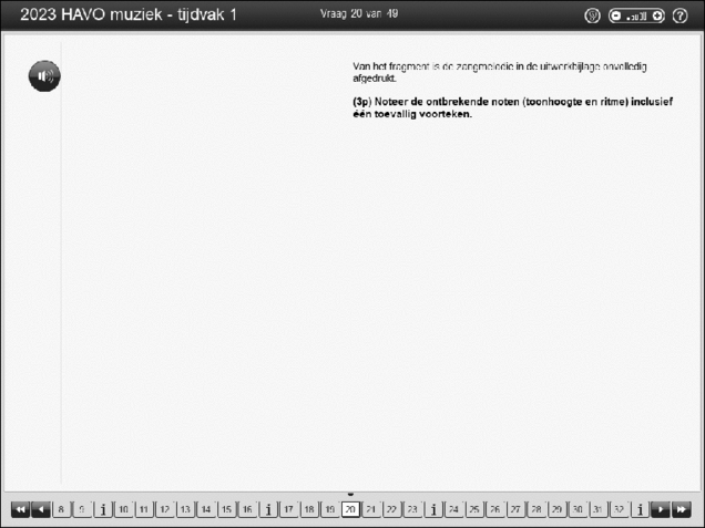 Opgaven examen HAVO muziek 2023, tijdvak 1. Pagina 25