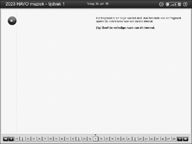 Opgaven examen HAVO muziek 2023, tijdvak 1. Pagina 42