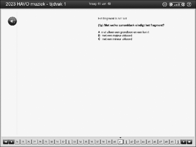 Opgaven examen HAVO muziek 2023, tijdvak 1. Pagina 48