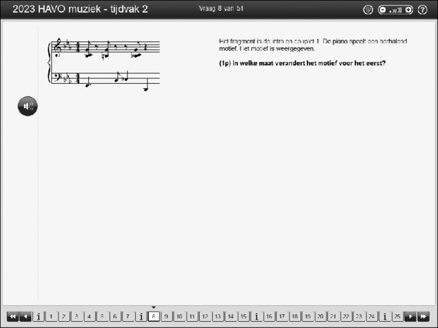 Opgaven examen HAVO muziek 2023, tijdvak 2. Pagina 12