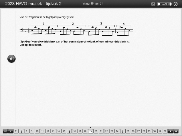 Opgaven examen HAVO muziek 2023, tijdvak 2. Pagina 24