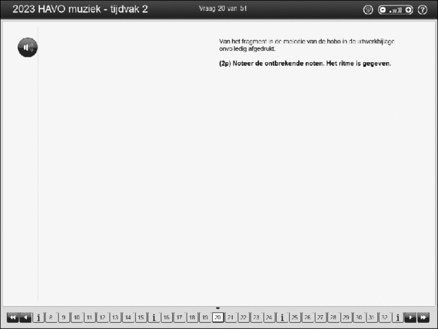 Opgaven examen HAVO muziek 2023, tijdvak 2. Pagina 25