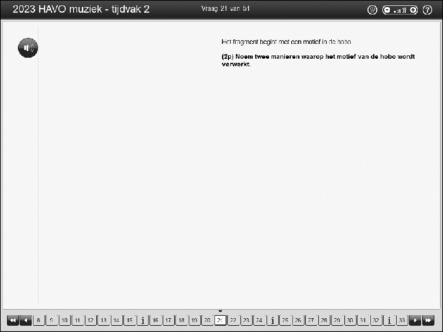 Opgaven examen HAVO muziek 2023, tijdvak 2. Pagina 26