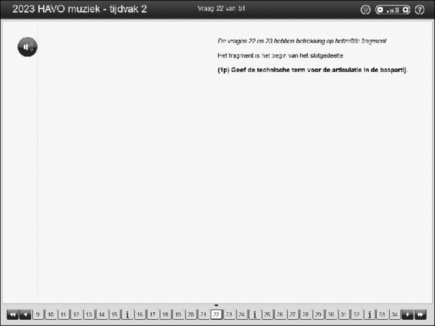 Opgaven examen HAVO muziek 2023, tijdvak 2. Pagina 27