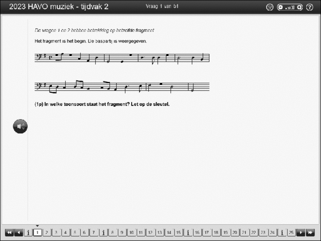 Opgaven examen HAVO muziek 2023, tijdvak 2. Pagina 4