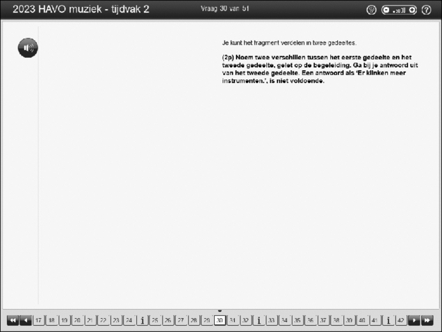 Opgaven examen HAVO muziek 2023, tijdvak 2. Pagina 36
